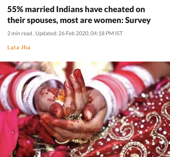 If I said I was married, what'd you assume about me?