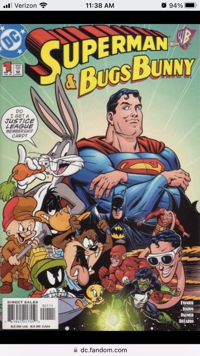 Who would win in a fight between Superman and Bugs Bunny?