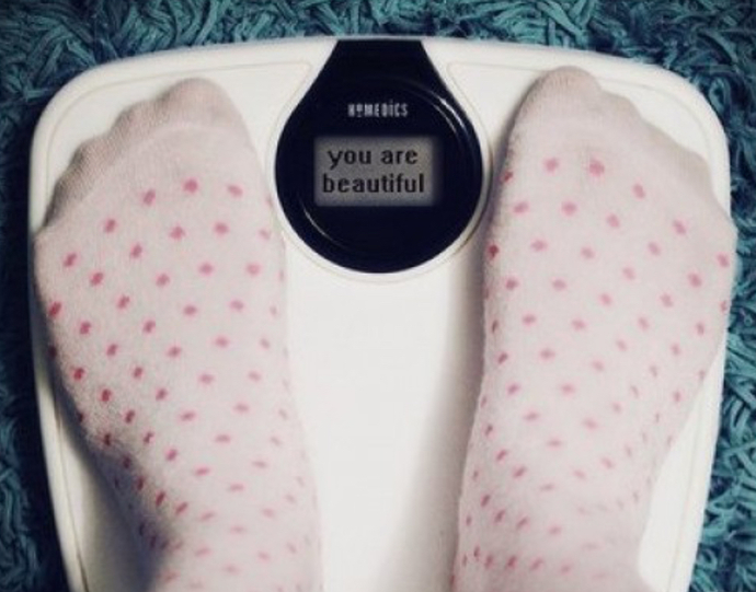 This Is What Your Scale Reads.