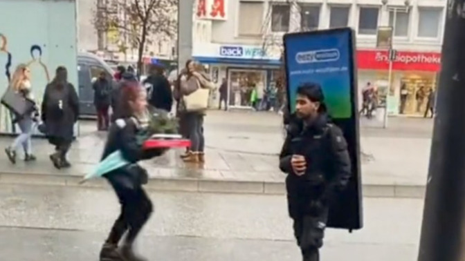 Germany started to make live billboards. Would you like to be a live billboard if this starts in your country as well?