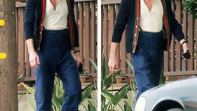 When you see this photo, What are your thoughts regarding his fashion style?