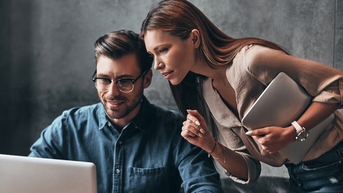 Do you act nicer or more abrupt and indifferent towards a colleague who has a crush on you?