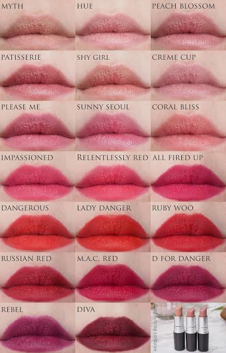 Which is your favourite lipstick 💄 colour?
