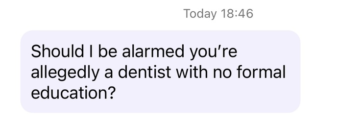 Should I reply to her?