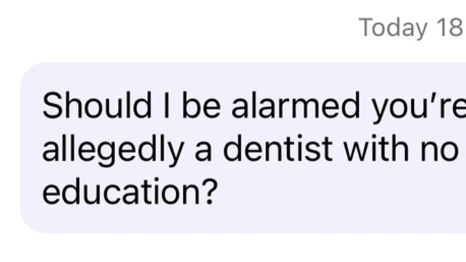 Should I reply to her?