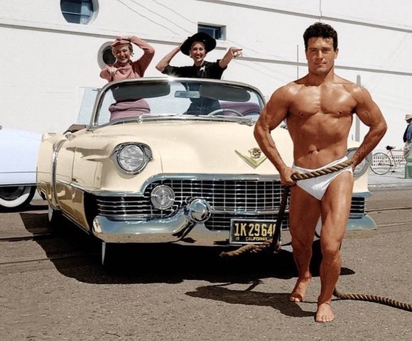 Which of these Classic photos of Celebrities with their cars is your favorite?