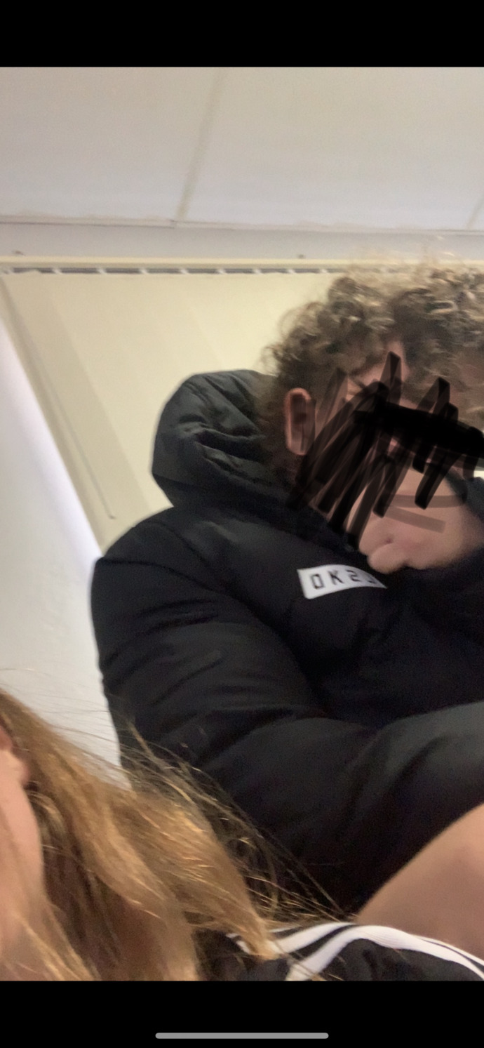 This isn’t the best photo of my brothers hair, it’s just to show he doesn’t look like a thug cause it’s hard to imagine