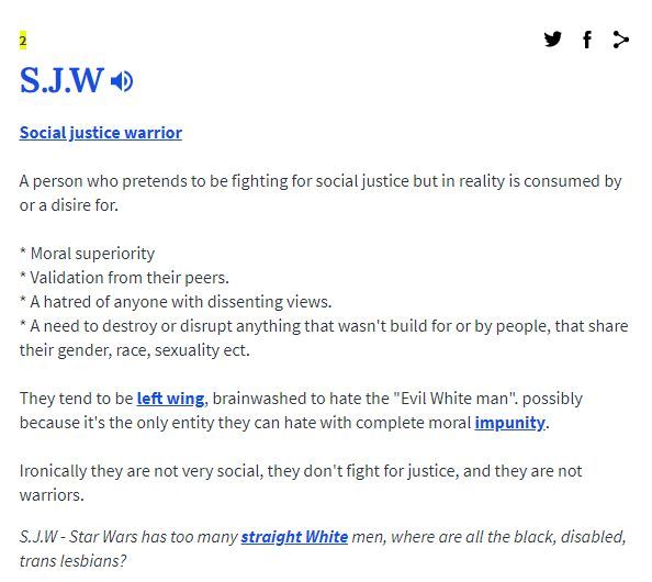 How would you describe SJWs and very PC people?