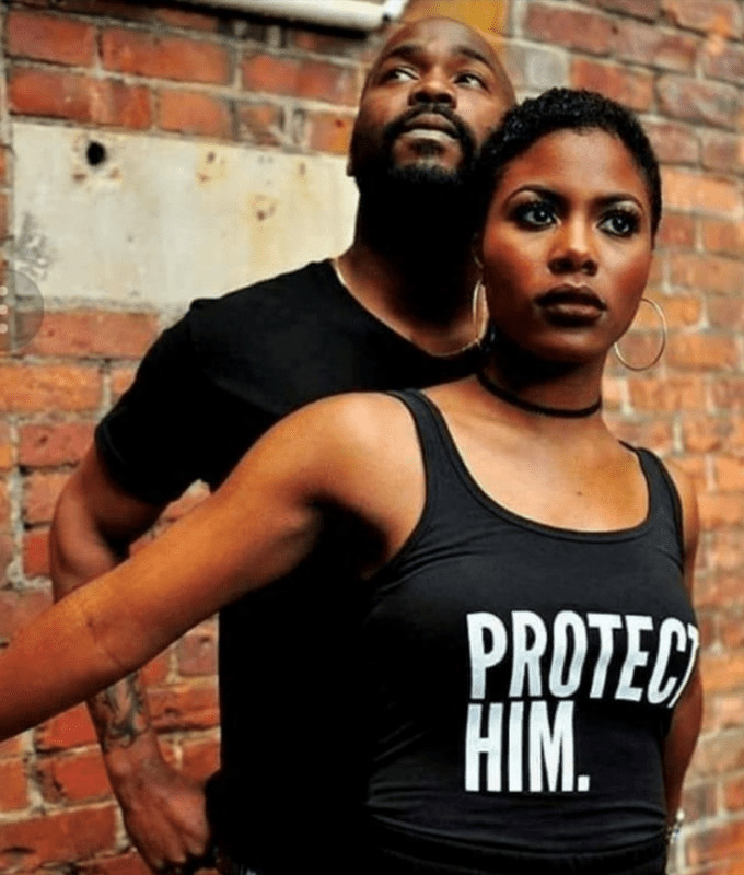 Man and Woman in bed hear a loud noise downstairs. Who should go check?