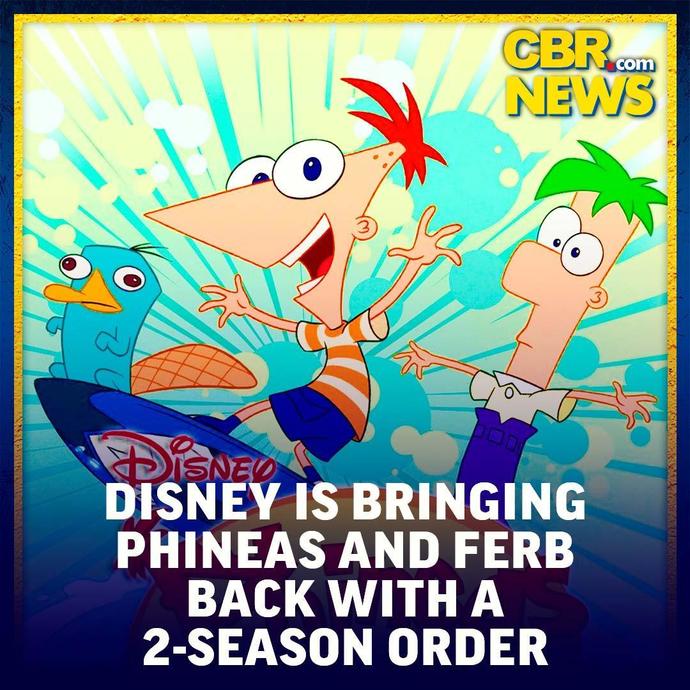 Nostalgia Alert!!! Phineas and Ferb is coming back to Disney+ for 2
