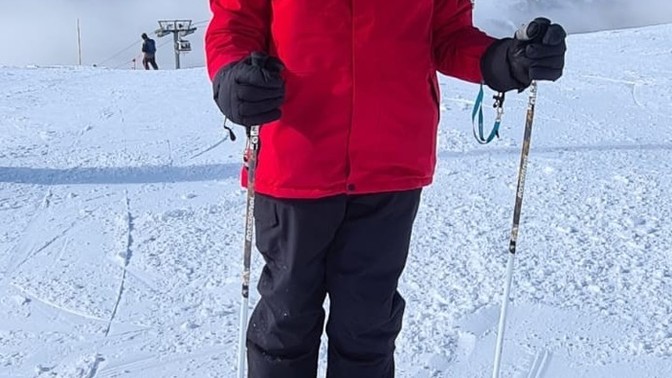 Would you consider going skiing in the French Alps as a first date?