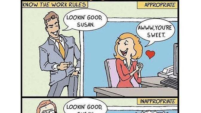 What are the things that if a rich man does something its sexy but if a poor man does the same thing it's harassment to the opposite sex?