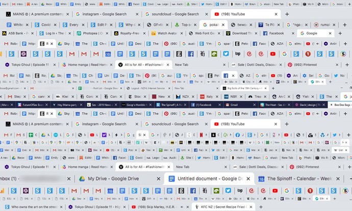How many open tabs do you have on your phone or computer?