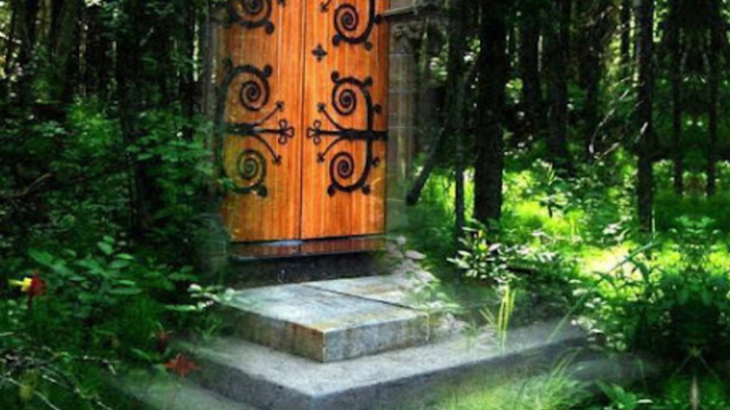 If You Were Walking & A Mysterious Door Suddenly Appeared Would You Walk In It?