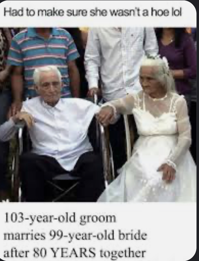 Funny examples of marital bliss? Can you contribute a joke or meme?