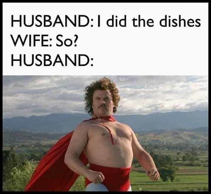 Funny examples of marital bliss? Can you contribute a joke or meme?