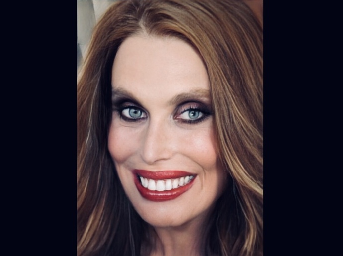 Does she look good in your opinion? And how old do you think is she?