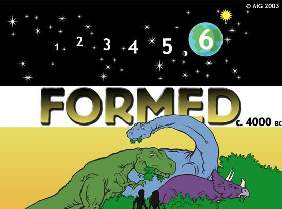 Was there a T. rex in the garden of Eden?