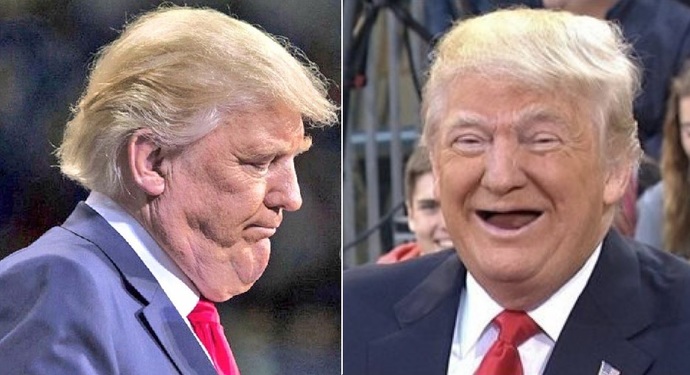 Mr. Trump might lose weight by removing his dentures, as this would limit the foods he could eat.
