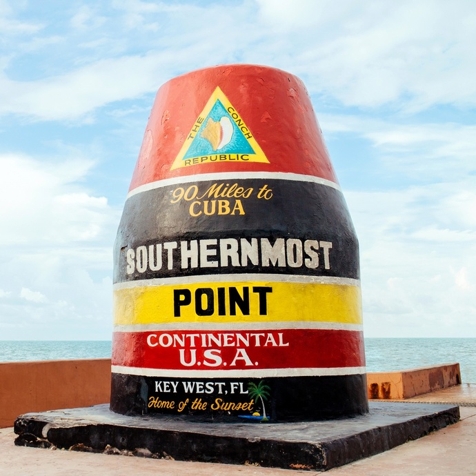 GEO-TRIVIA... what is the southernmost part of the United States?