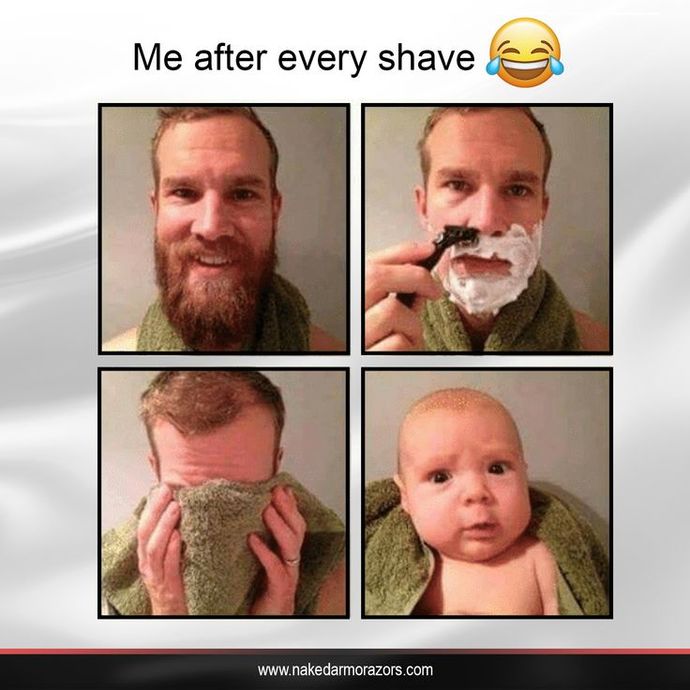 Why do so many men look unattractive without their beards or look like a completely different person?