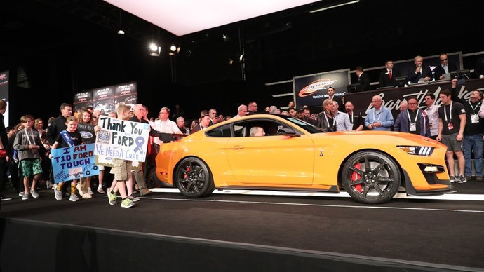 Which of these Mustangs sold for Charity is your favorite?