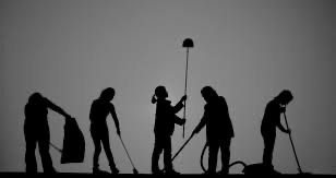 How do you split up domestic labor at home?