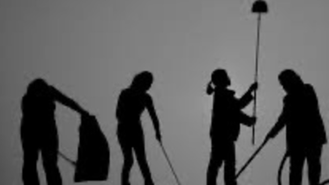 How do you split up domestic labor at home?