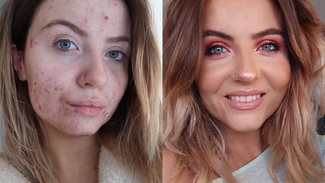 Would you date a girl that is a 10/10 with makeup on but a 4/10 without makeup?