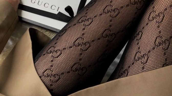 Do you think these Gucci tights are pretty?