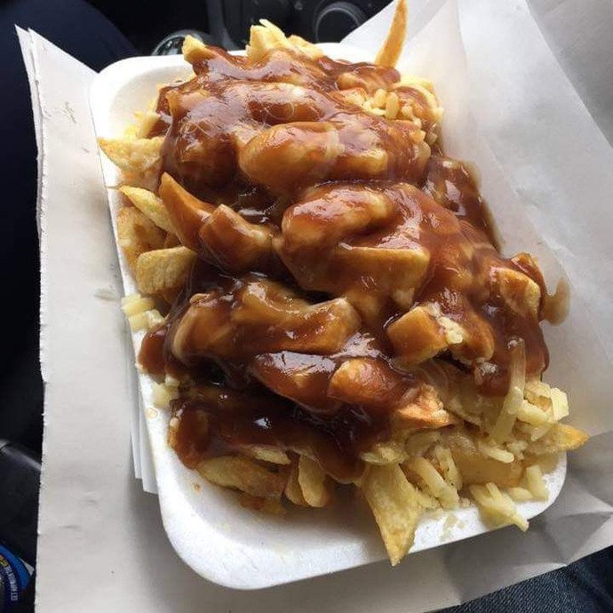 You have to pick one to go on top of your fries? what you picking?