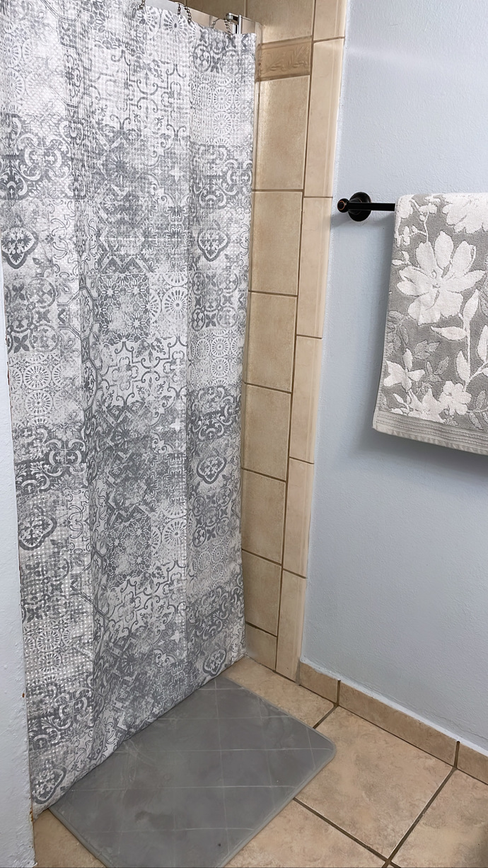 Help how do I make my bathroom cozy? Does my bathroom like nice or ugly?