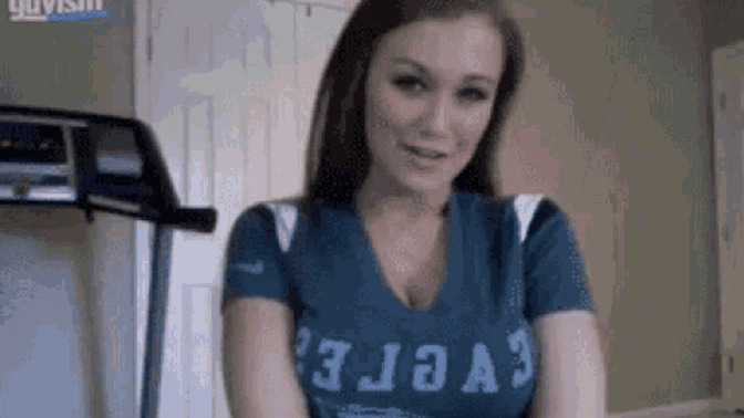 Girls, how would you feel if a pretty girl took off her shirt and threw it in your face?