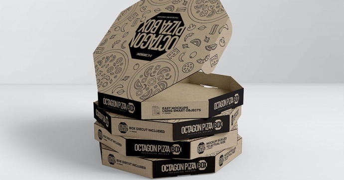 If a pizza is round, why is a pizza box square?