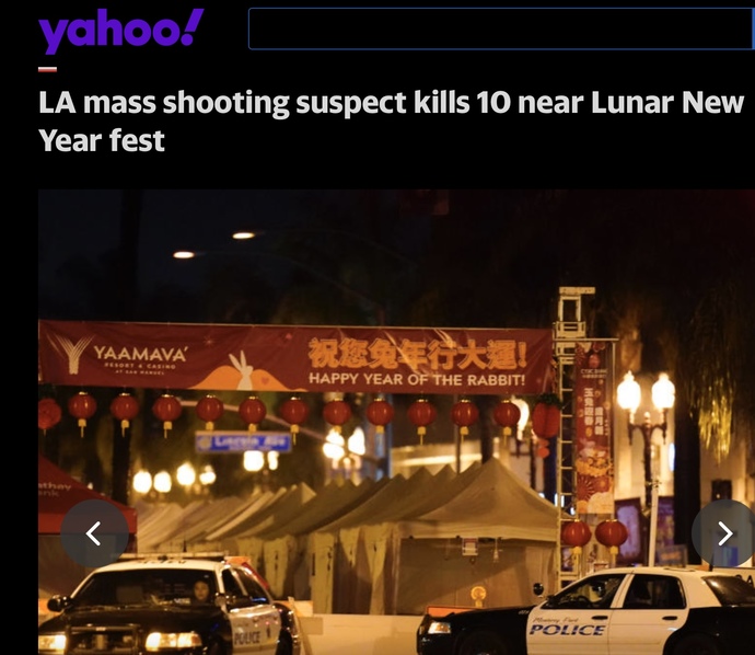 Great…another mass shooting targeting minorities. Maybe put some limits on guns?