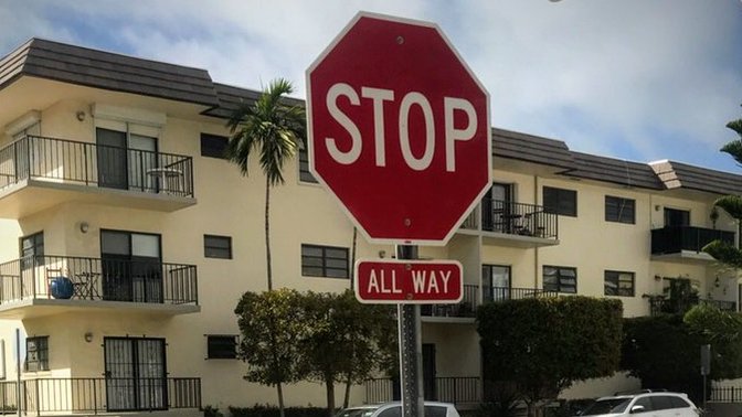 What would you do if you saw a drunk lady flirting with a stop sign?