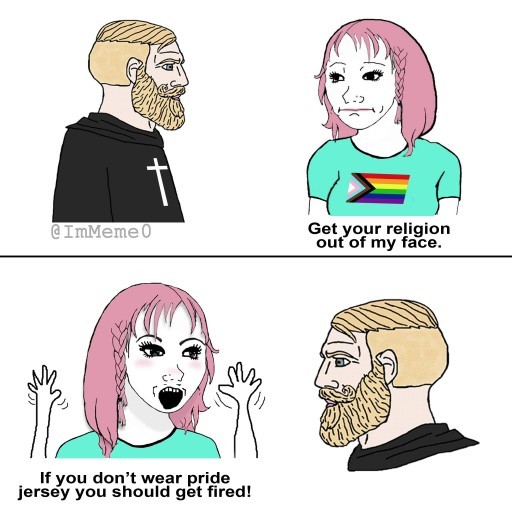 Why are straight men so threatened by the LGBT community🏳️‍🌈🤔?