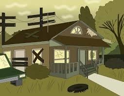 How can a crappy house looked attractive?