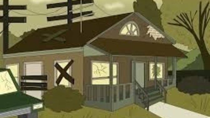How can a crappy house looked attractive?