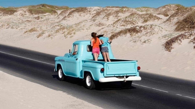 Should they ban people from riding on the back of a pickup truck?