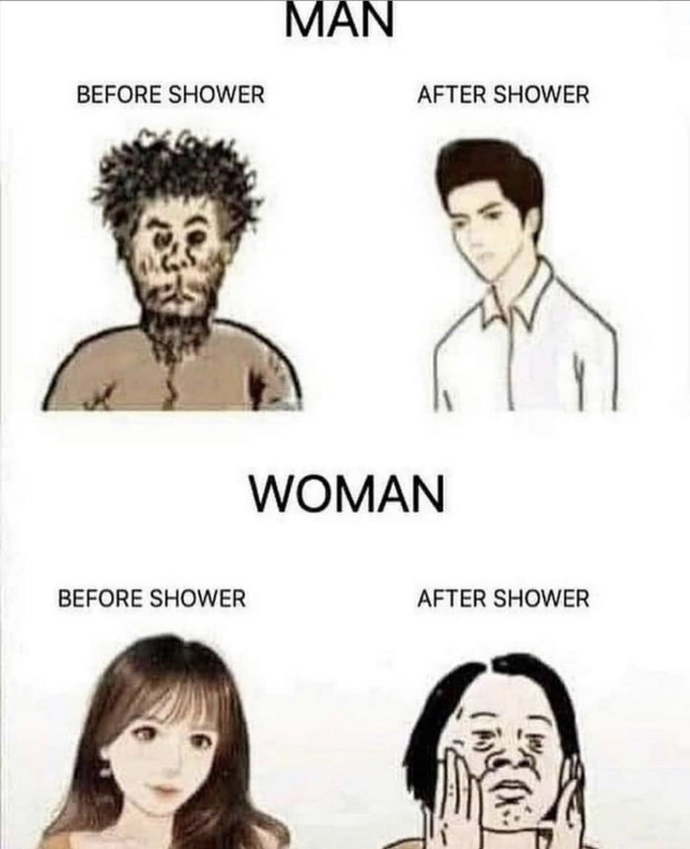 Why are the men who find makeup ugly also the same men who feel betrayed when a woman takes it off?