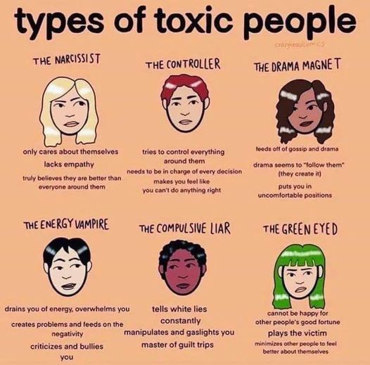What makes a person toxic to you?