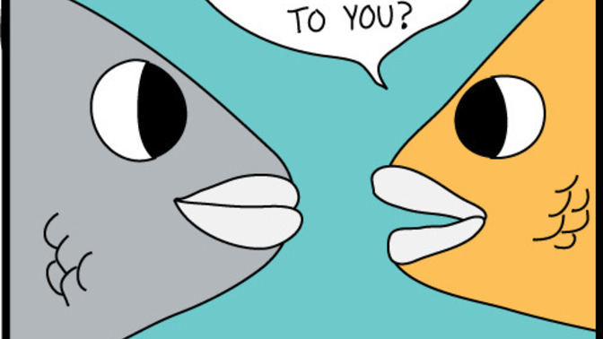 Fun today: Who, or what am I, is there something fishy?