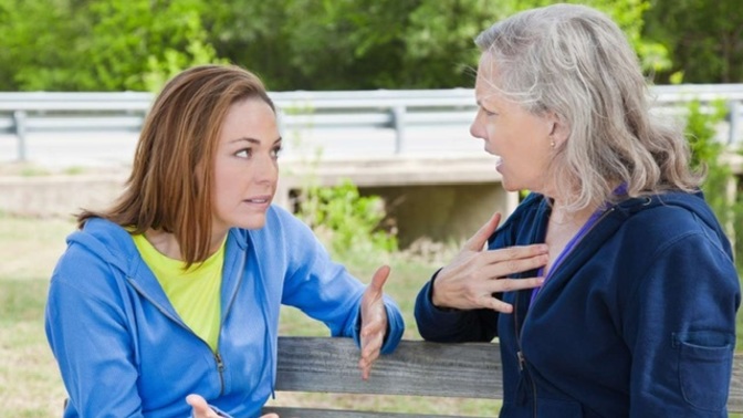 Girls, during a heated argument and disagreement with your mother: How do you feel when she tells you “I used to be like you once”?