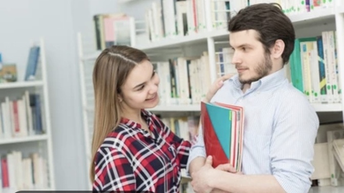 What are signs a guy is shy and nervous to talk to you?
