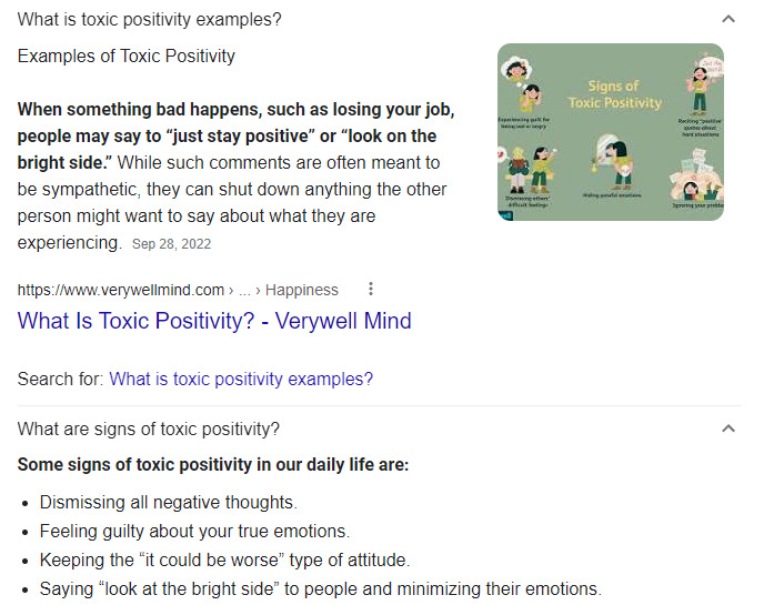 Is it okay to be always positive?