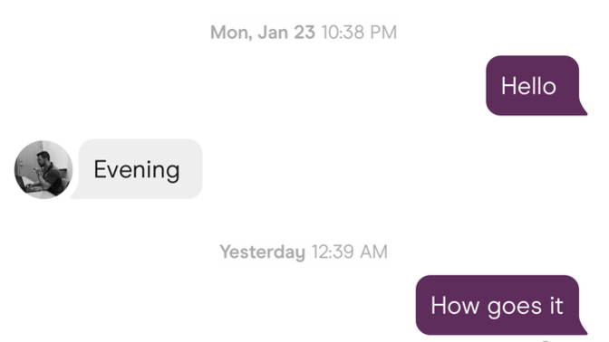 Am I hasty to stop replying to these guys msgs on a dating app?