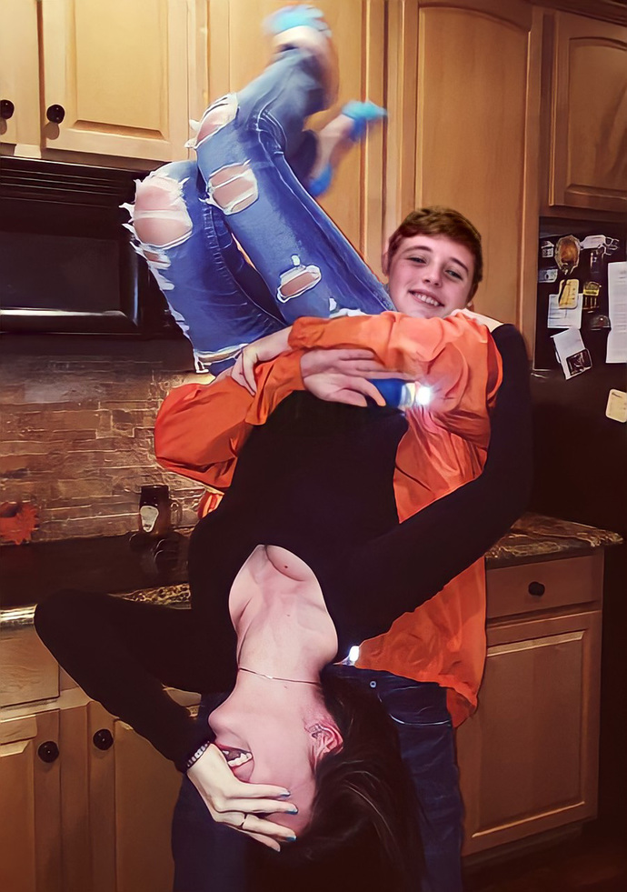 Rose thought she could easily handle her 14yo nephew Tom