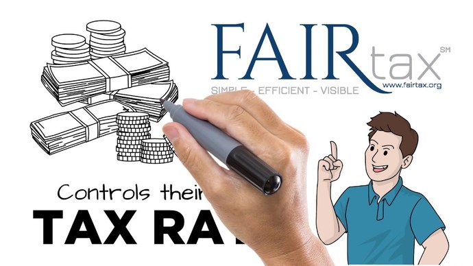 Are you in favor of the FairTax; That is, a National Sales Tax that eliminates the IRS and the Federal Income Tax?