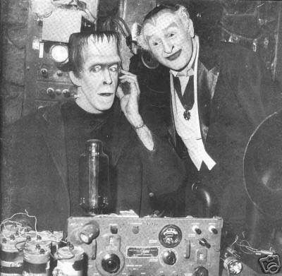 Now who wouldnt love to have the Munsters for a QSL card